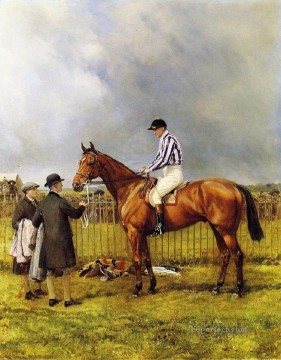 ヘイウッド・ハーディ Painting - 競走馬 ヘイウッド ハーディ 乗馬